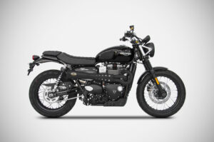 Zard - Escape Completo Racing TIGER 70 Triumph Scrambler 900 21- - Ceramico Preto